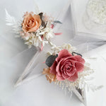 Load image into Gallery viewer, Coral Blush - Preserved Flower Boutonniere