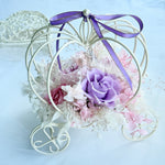 Load image into Gallery viewer, Fairytale Bloom Carriage Collection – Preserved Flower Gift – Wedding Keepsake