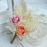 Load image into Gallery viewer, Sunset Garden – Preserved Flower Boutonniere for Groom & Groomsmen