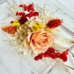 Load image into Gallery viewer, Bohemian Flame - Preserved Flower Wrist Corsage