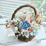 Load image into Gallery viewer, Meadow Basket Mini Arrangement – Preserved Flower Gift