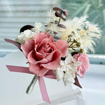 Load image into Gallery viewer, Blush Eternal Rose - Preserved Flower Boutonniere