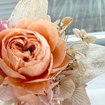 Load image into Gallery viewer, Romantic Garden Blush - Preserved Flower Boutonniere