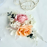 Load image into Gallery viewer, Coral Blush - Preserved Flower Wrist Corsage