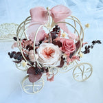 Load image into Gallery viewer, Fairytale Bloom Carriage Collection – Preserved Flower Gift – Wedding Keepsake