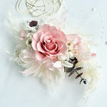 Load image into Gallery viewer, Blush Eternal Rose - Preserved Flower Wrist Corsage
