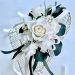 Load image into Gallery viewer, Ethereal Ivory - Preserved Flower Wrist Corsage