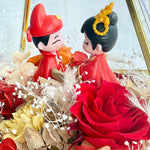 Load image into Gallery viewer, Forever Together – Preserved Flower Wedding Dome