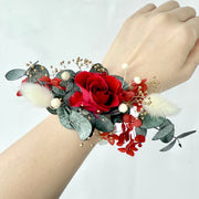 Velvet Flame - Preserved Flower Wrist Corsage