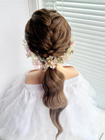 Load image into Gallery viewer, Romantic Garden Blush - Bridal Hairpiece Set (2-Piece)