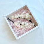 Load image into Gallery viewer, Cloud Blush – Preserved Floral Bridal Hairpiece Set (2-Piece)