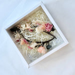 Load image into Gallery viewer, Coral Blush – Preserved Floral Bridal Hairpiece Set (2-Piece)