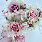 Load image into Gallery viewer, Blush Vows – Preserved Flower Ring Holder