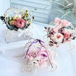Load image into Gallery viewer, Fairytale Bloom Carriage Collection – Preserved Flower Gift – Wedding Keepsake