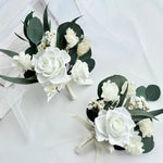 Load image into Gallery viewer, Ethereal Ivory - Preserved Flower Boutonniere