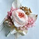 Load image into Gallery viewer, Romantic Garden Blush - Preserved Flower Boutonniere