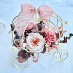 Load image into Gallery viewer, Fairytale Bloom Carriage Collection – Preserved Flower Gift – Wedding Keepsake