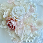 Load image into Gallery viewer, Cloud Blush - Preserved Flower Wrist Corsage