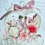 Load image into Gallery viewer, Kissing Carriage – Preserved Flower Wedding Keepsake