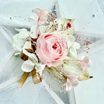 Load image into Gallery viewer, Blushing Garden Rose - Preserved Flower Boutonniere