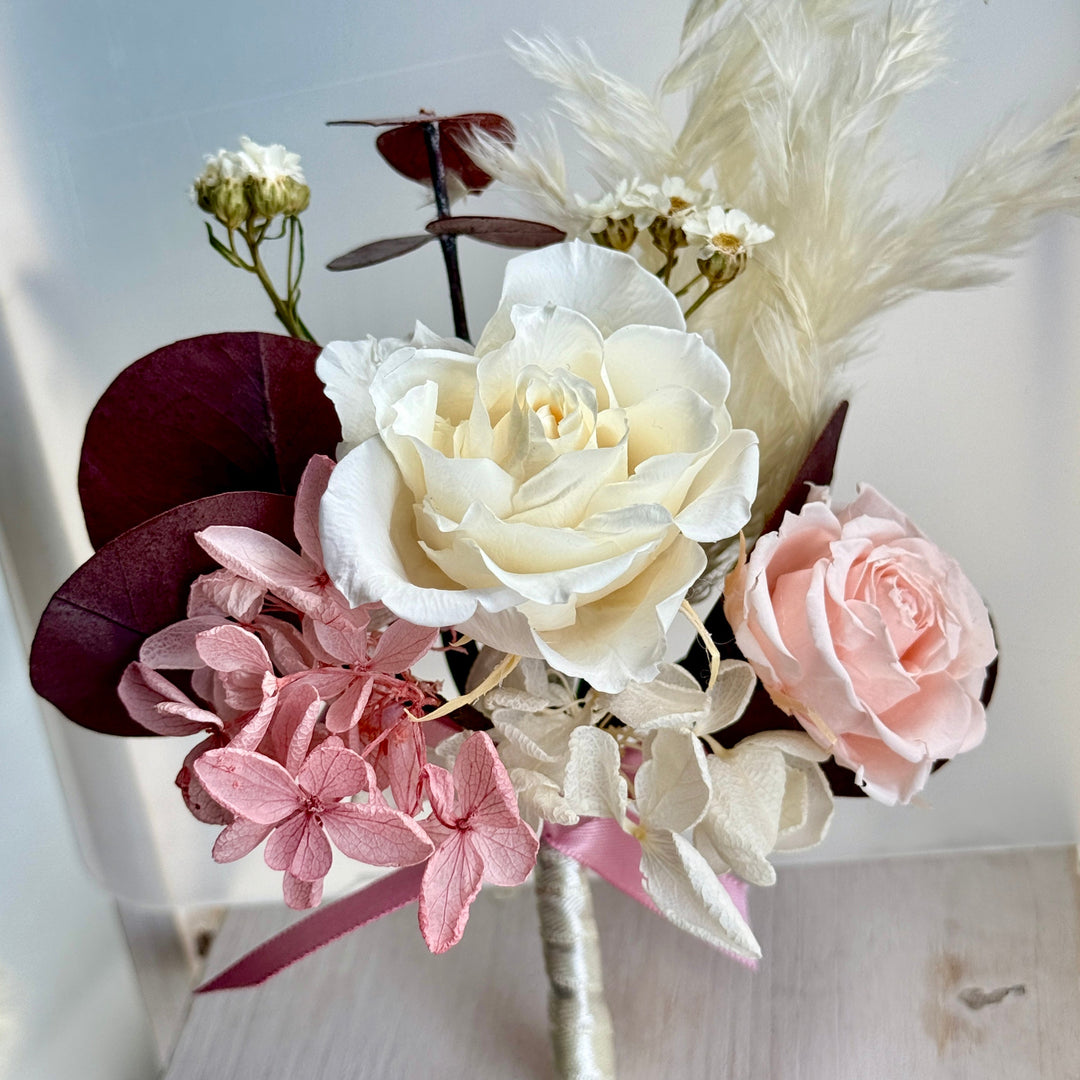Blush Eternal Rose - Preserved Flower Boutonniere