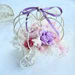 Load image into Gallery viewer, Fairytale Bloom Carriage Collection – Preserved Flower Gift – Wedding Keepsake