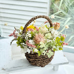 Load image into Gallery viewer, Meadow Basket Mini Arrangement – Preserved Flower Gift
