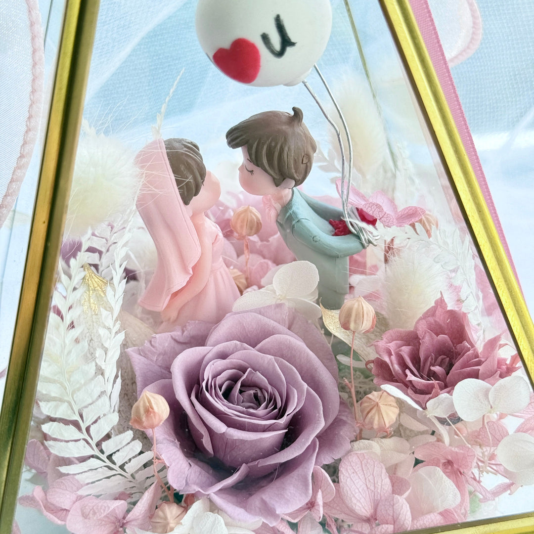 Forever Together – Preserved Flower Wedding Dome