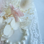 Load image into Gallery viewer, Cloud Blush - Preserved Flower Wrist Corsage