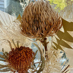 Load image into Gallery viewer, Dusty Pink Rose &amp; Palm – Boho Preserved Bridal Bouquet