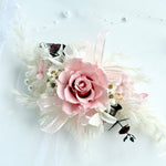 Load image into Gallery viewer, Blush Eternal Rose - Preserved Flower Wrist Corsage
