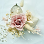 Load image into Gallery viewer, Rose Dust - Preserved Flower Boutonniere