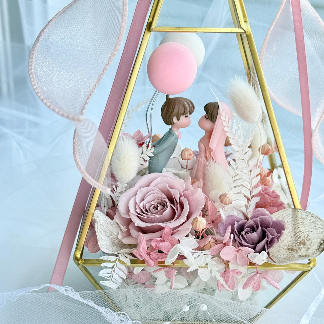 Forever Together – Preserved Flower Wedding Dome