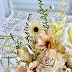 Load image into Gallery viewer, Heart &amp; Bloom Preserved Flower Vase – Pastel Color Series