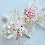 Load image into Gallery viewer, Cloud Blush - Preserved Flower Boutonniere