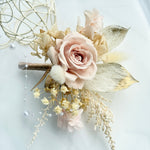 Load image into Gallery viewer, Rose Dust - Preserved Flower Boutonniere