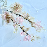 Load image into Gallery viewer, Romantic Garden Blush - Bridal Hairpiece Set (2-Piece)