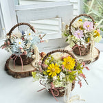 Load image into Gallery viewer, Meadow Basket Mini Arrangement – Preserved Flower Gift
