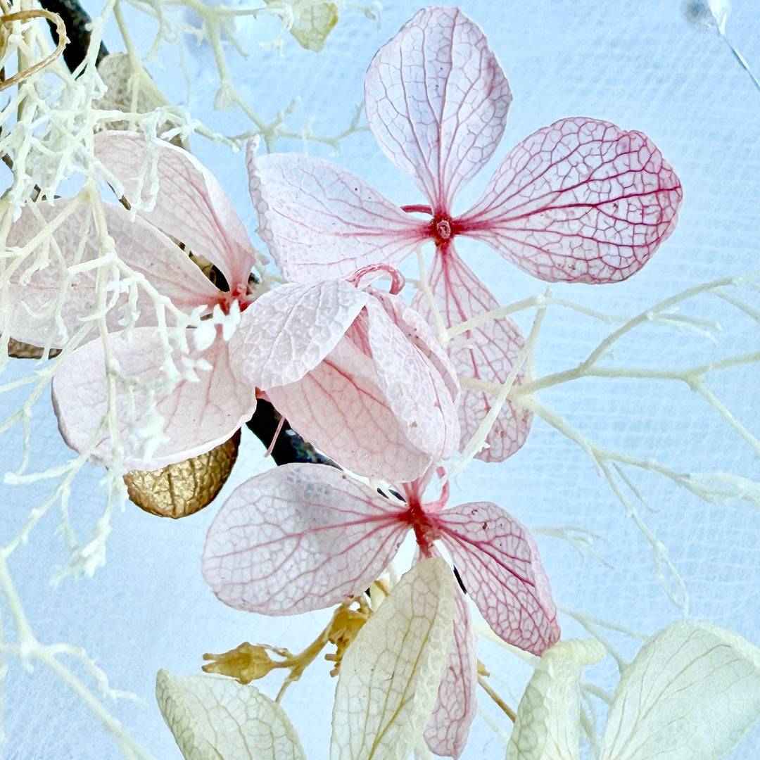 Romantic Garden Blush - Bridal Hairpiece Set (2-Piece)