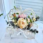 Load image into Gallery viewer, Fairytale Bloom Carriage Collection – Preserved Flower Gift – Wedding Keepsake
