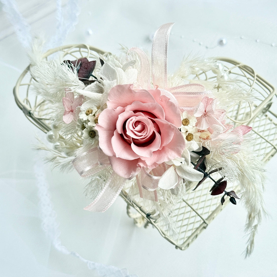 Blush Eternal Rose - Preserved Flower Wrist Corsage