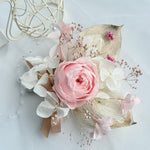 Load image into Gallery viewer, Blushing Garden Rose - Preserved Flower Boutonniere