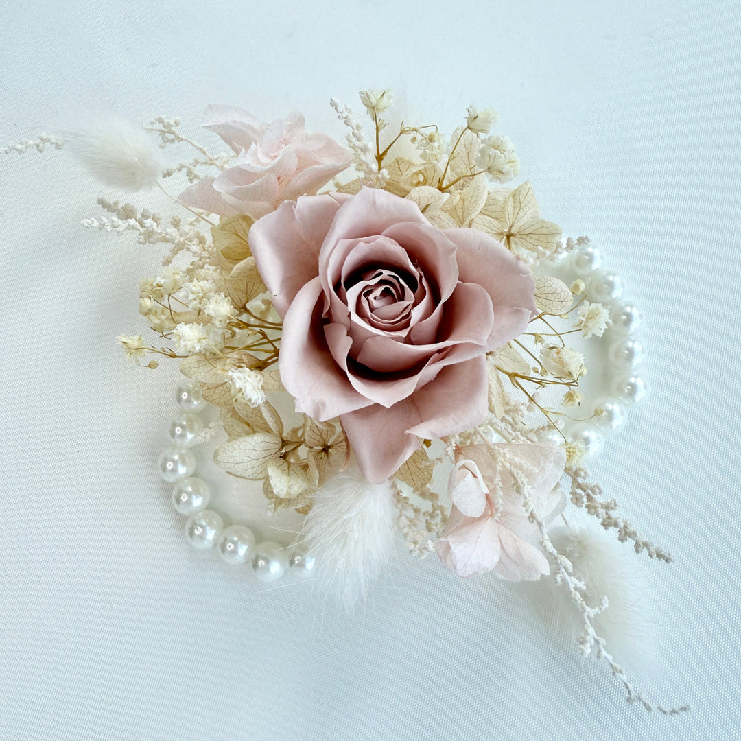 Rose Dust - Preserved Flower Wrist Corsage