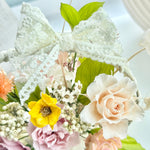 Load image into Gallery viewer, Whimsy Pastel Basket – Preserved Flower Gift