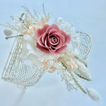 Load image into Gallery viewer, Eternal Blush Elegance – Preserved Flower Wrist Corsage