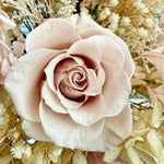 Load image into Gallery viewer, Preserved blush rose detail from romantic bridal bouquet
