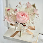 Load image into Gallery viewer, Blushing Garden Rose - Preserved Flower Boutonniere