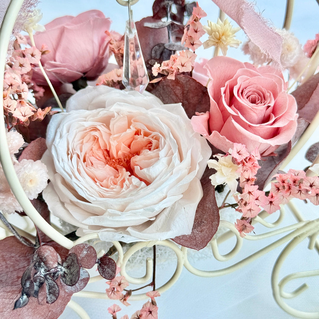 Fairytale Bloom Carriage Collection – Preserved Flower Gift – Wedding Keepsake
