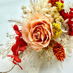 Load image into Gallery viewer, Bohemian Flame - Preserved Flower Wrist Corsage