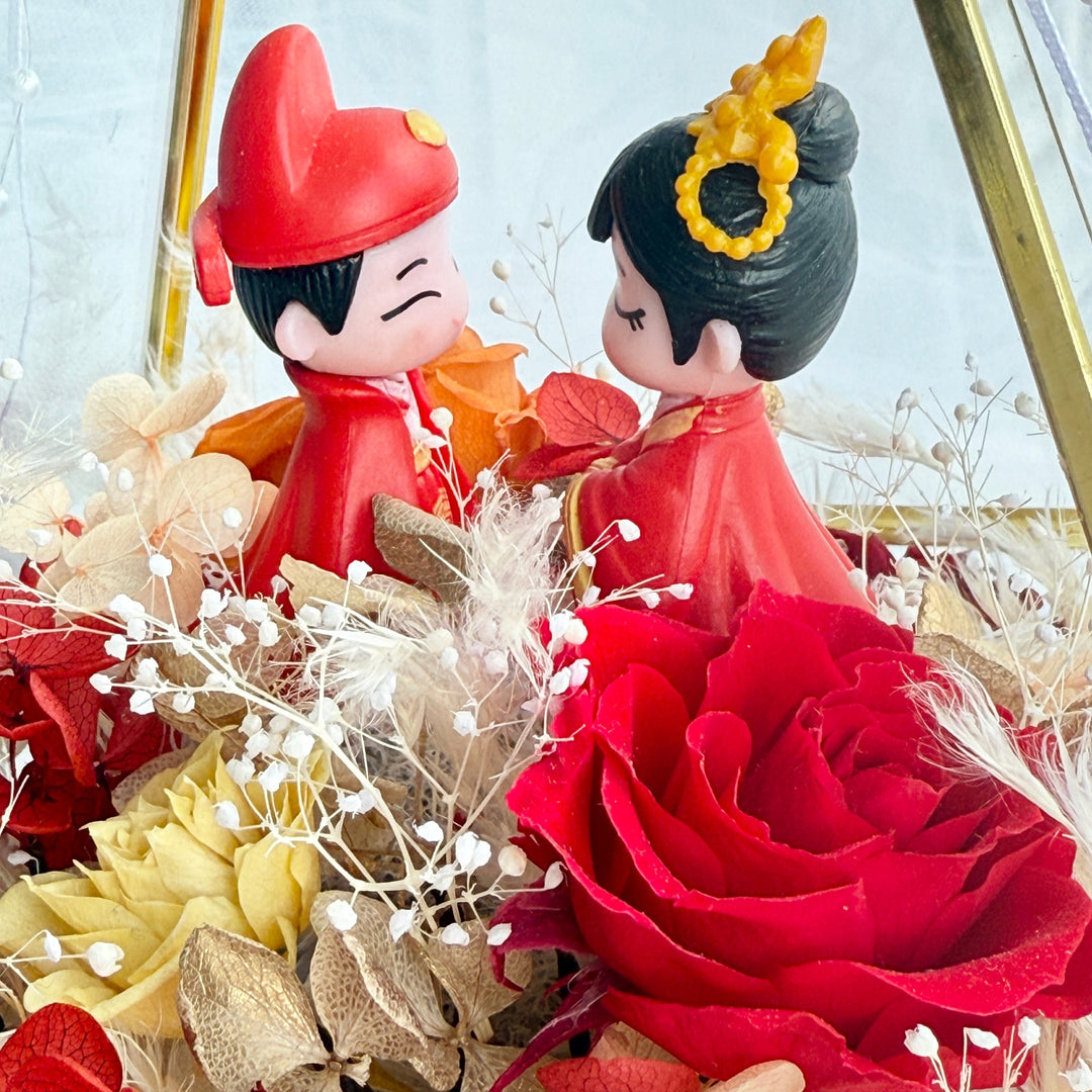 Forever Together – Preserved Flower Wedding Dome